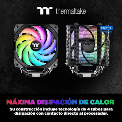 Enfriamiento Disipador Aire Pc Cpu 120 Mm Argb Lga 1700 Am5