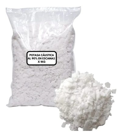 Potasa Caustica Al 90% X 1kg