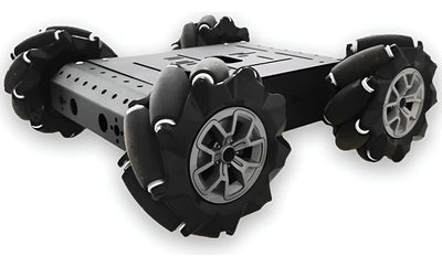 Chasis Robot Car 4wd Omni-direccional Rueda Mecanum 9.6cm Mo Color