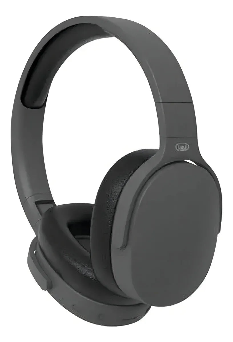 Auriculares Estéreo Envolventes Macaroon P2961 Genérica Color Negro