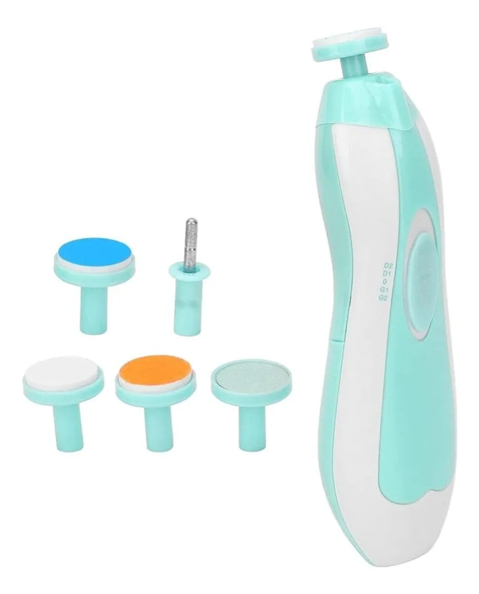 Lima De Uñas Eléctrico Para Beb Azul