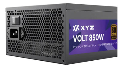 Fuente De Poder Certificada Xyz Volt 850w 80+ Bronce Negro