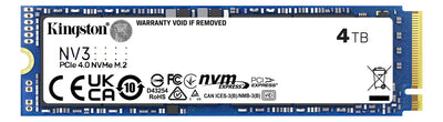 Unidad Sólida M.2 Kingston Nv3 4tb 6000/5000 Mb/s Color Azul
