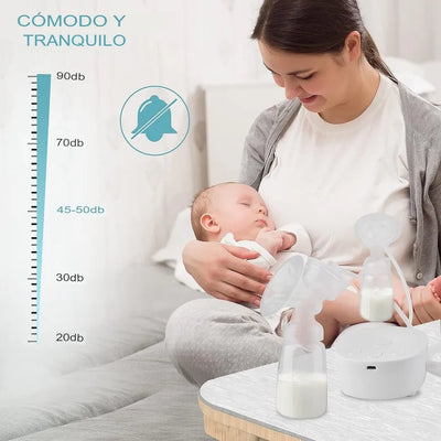 Extractor De Leche Eléctrico Doble My-371 Blanco