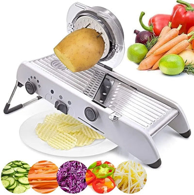 Picadora De Verduras Iboa Mandoline 18 En 1 Acero Inoxidable