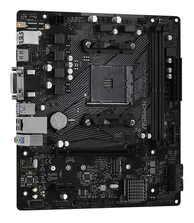 Tarjeta Madre Asrock B550m-hdv Motherboard Amd Am4 Micro Atx