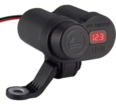 Cargador De Teléfono 12v Impermeable Para Motocicletas