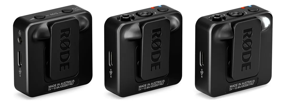 Sistema Inalambrico Rode Wireless Go 3 Color Negro