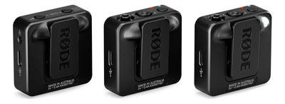 Sistema Inalambrico Rode Wireless Go 3 Color Negro
