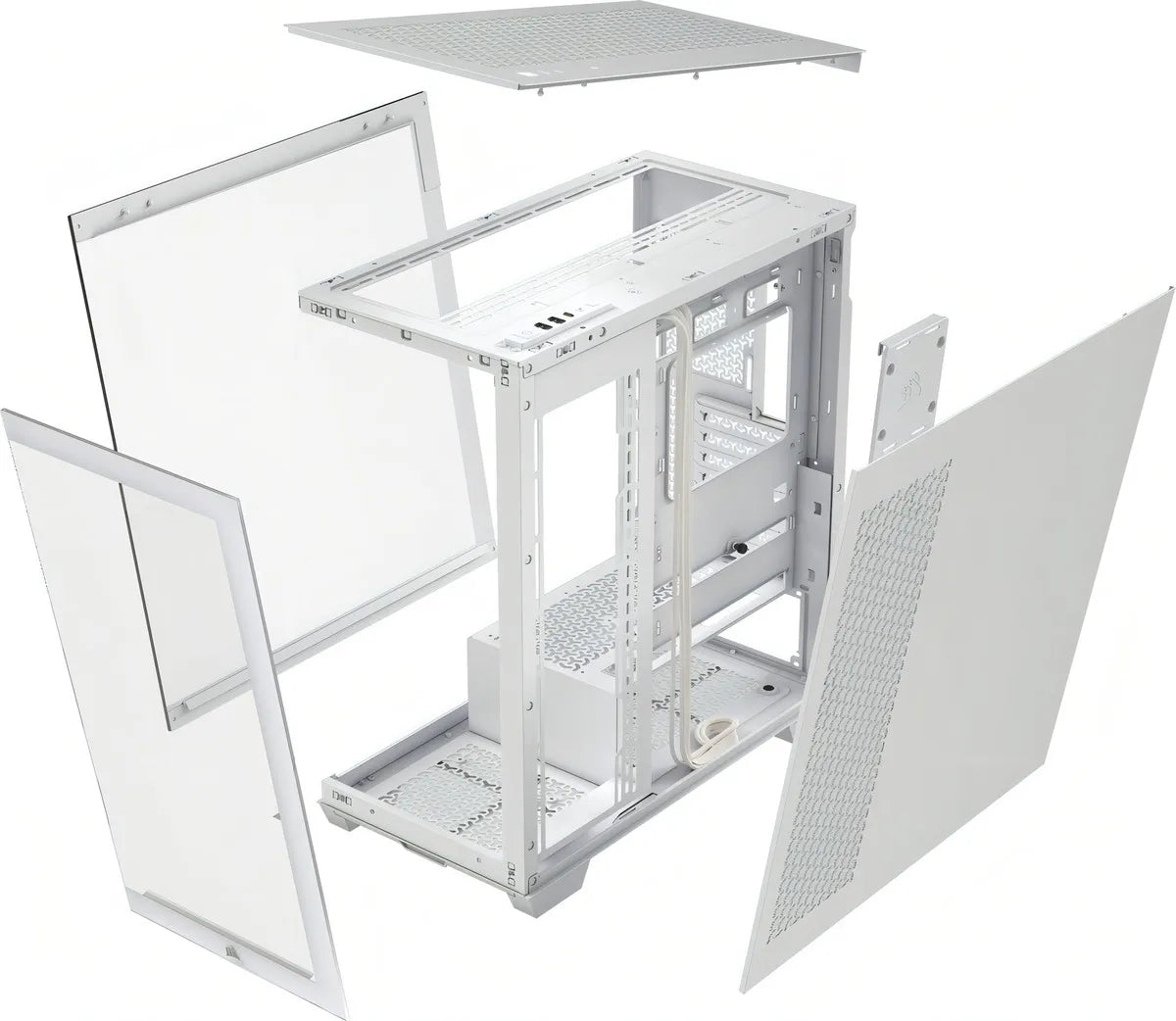 Funda para Corsair 3500x Mid-tower Atx con cristal templado