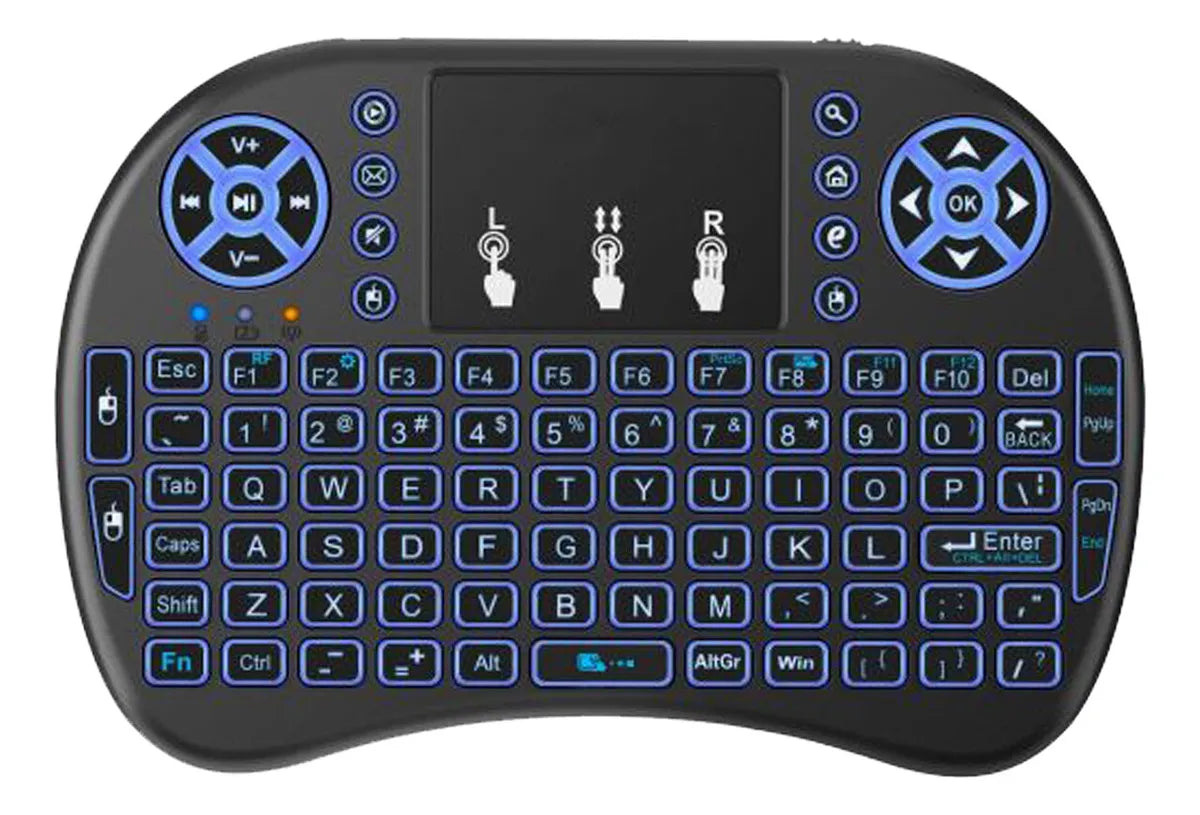Mini Teclado Inalámbrico Smart, Retroiluminado, Recargable