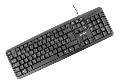 Teclado Alambrico Fc-530 Usb Español Qwerty Resistente Agua