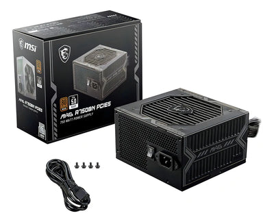 Fuente de poder para PC MSI MAG A750BN PCIE5 750W negra