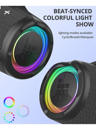 Parlante Bluetooth Portátil Tronsmart Mirtune S100 De 50w Negro