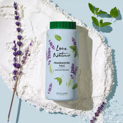Set X2 Talcos Para Cuerpo Perfumados Lavanda Y Floral