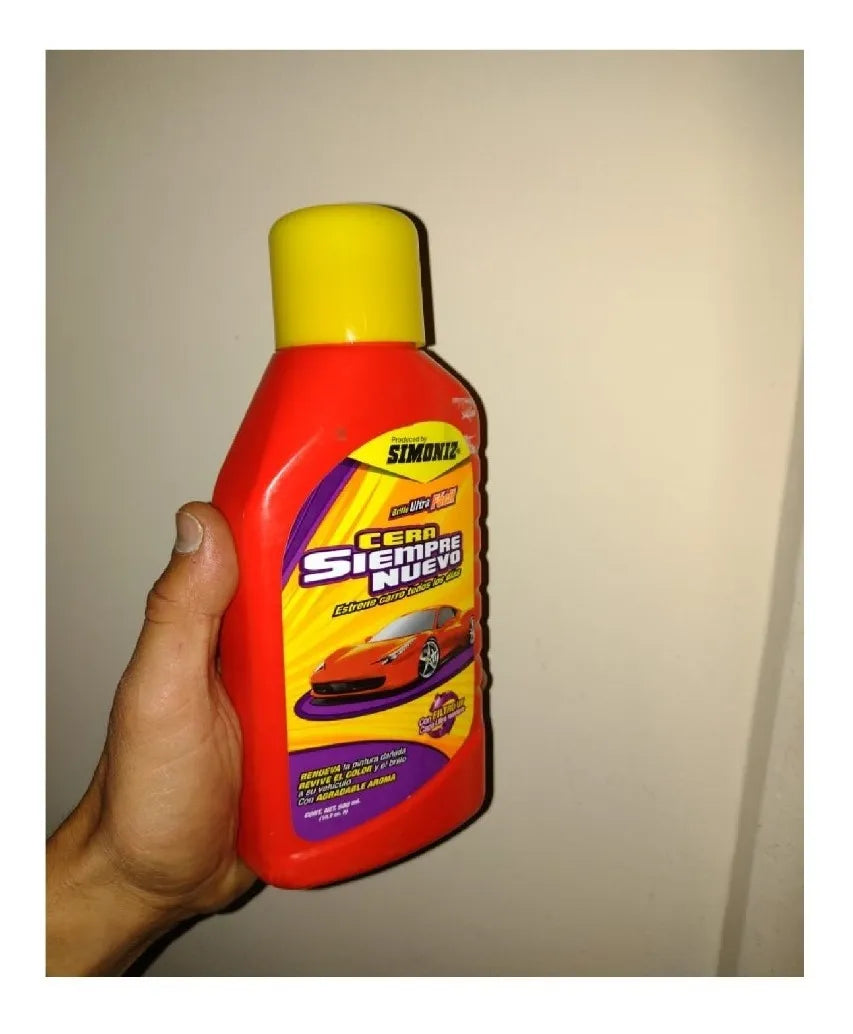 Cera Siempre Nuevo Brillo Para Carros Revive Color Buen Olor
