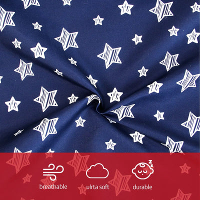 Funda De Almohada De Lactancia Azul Marino Para Bebs Nios, S