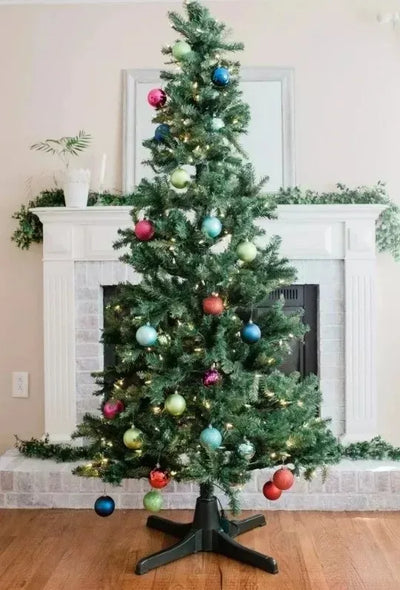 Árbol Base Giratoria Navidad Soporta Árbol Hasta 3.20 Metros Verde
