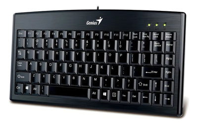 Teclado Compacto Usb Genius Luxemate 110 Español Color Del Teclado Negro