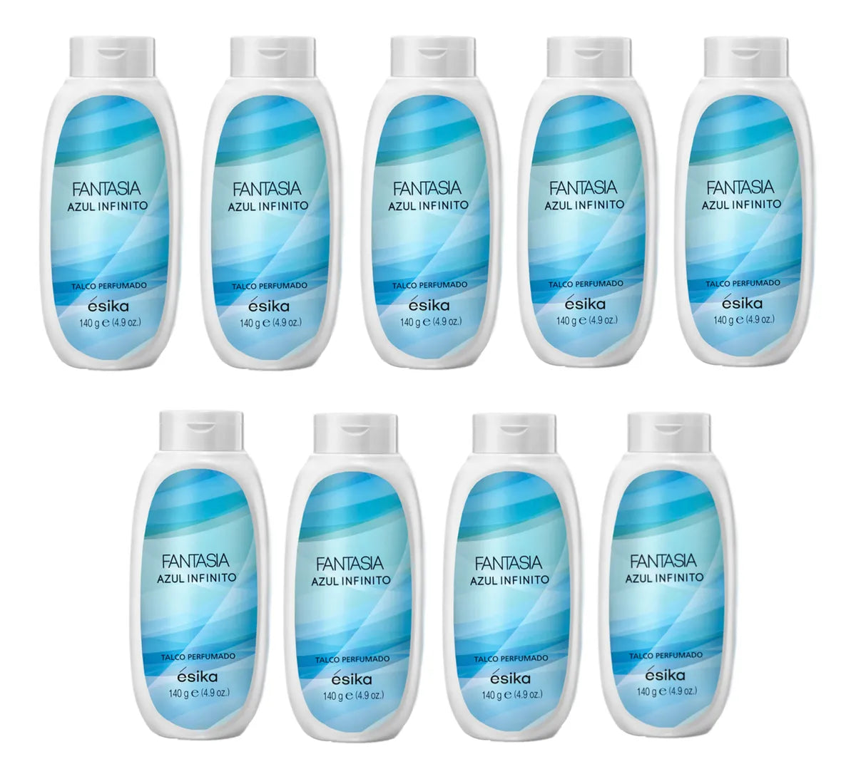 9 Talco Perfumado Fantasía
