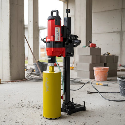Taladro Saca Núcleos 5.5hp Taladro Extractor De Nucleos - Rojo - 50
