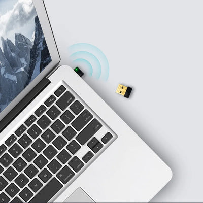 Adaptador De Red Tplink Nano Usb N 2.4 Ghz, 150mbps