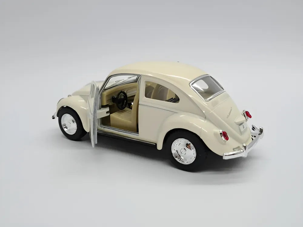 Volkswagen Beetle Beige 1967 KT5057d 75 en miniatura de metal