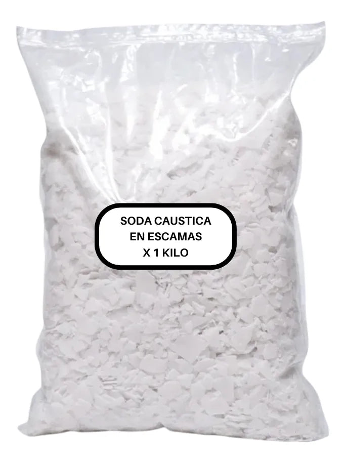 Soda Caustica En Escamas X 1kg