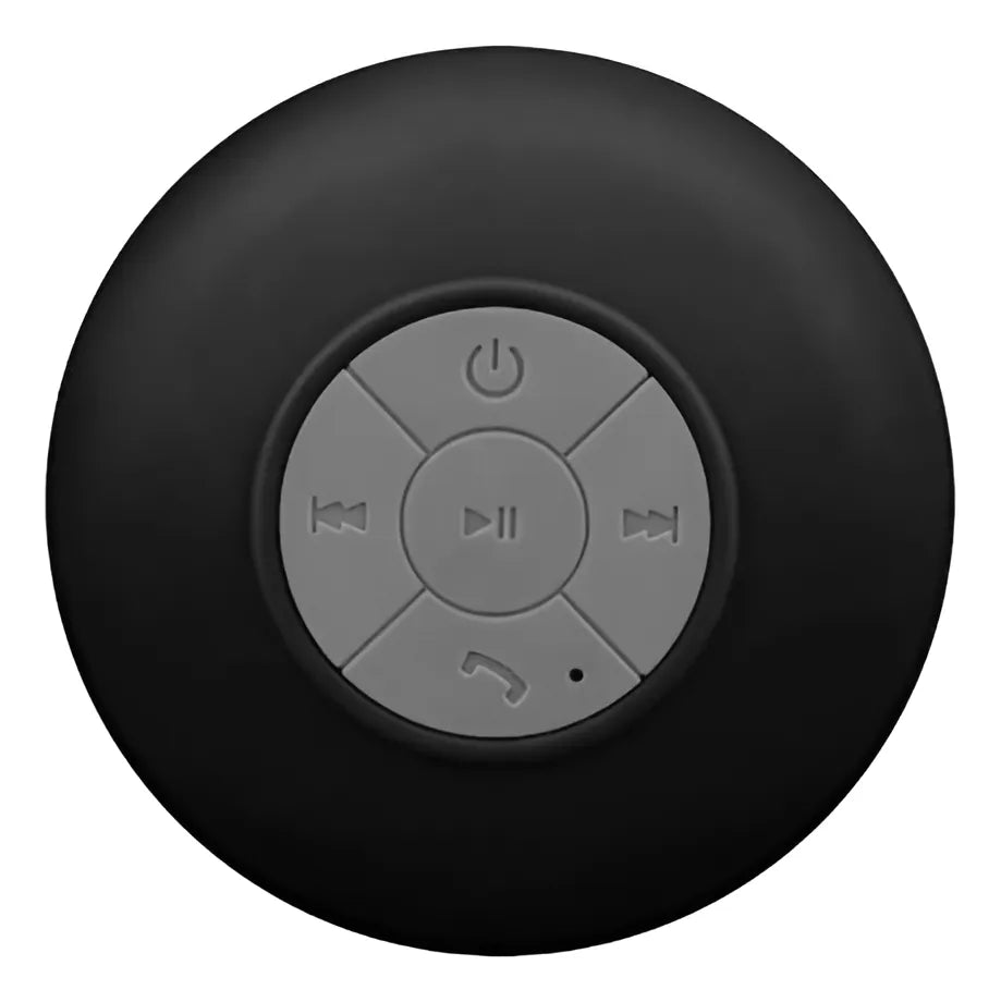 Mini Parlante Altavoz Bluetooth Resistente Al Agua Manos Lib Negro