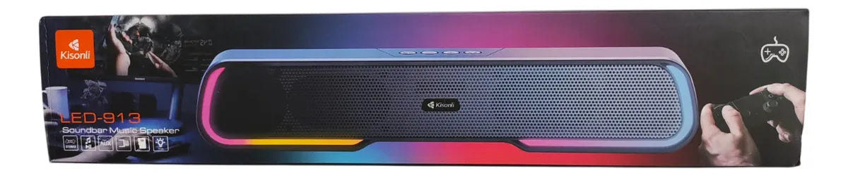 Barra Sonido Televisor Pc Gamer Música Usb Bocina Portátil