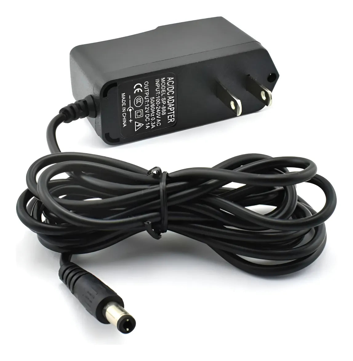Fuente De Poder 12v 1,5 Amp Negro