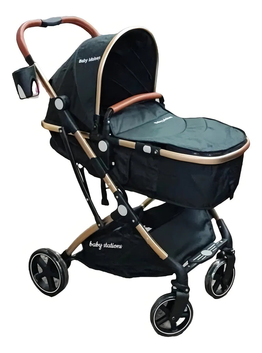Coche de paseo Maxi Baby Moises Moises negro