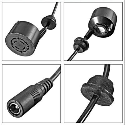 Kit Humidificador + Adaptador 24v, Incubadora, Vivero Negro