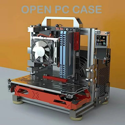 Chasis De Pc Open Air Para Pruebas Atx-itx-umatx Con Soporte