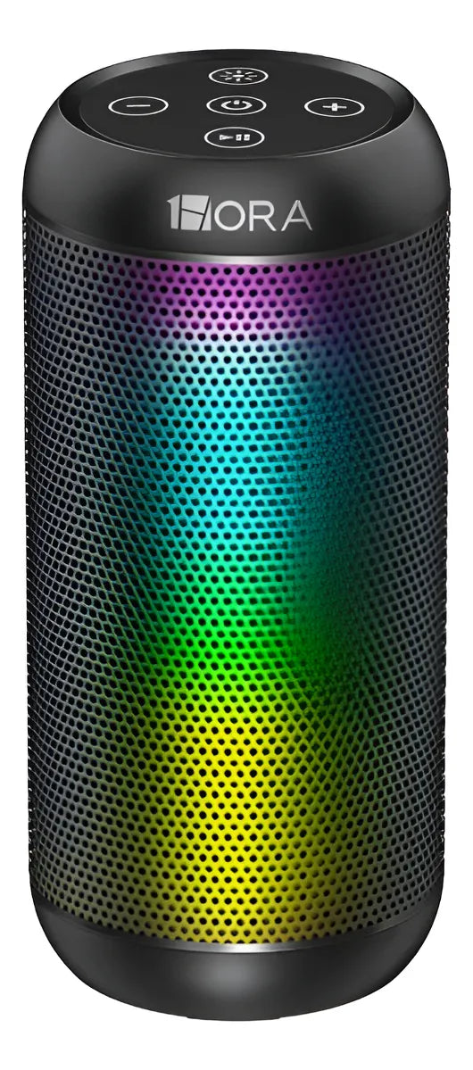 Parlante 1hora Boc242r - Sonido Potente Y Compacto Negro