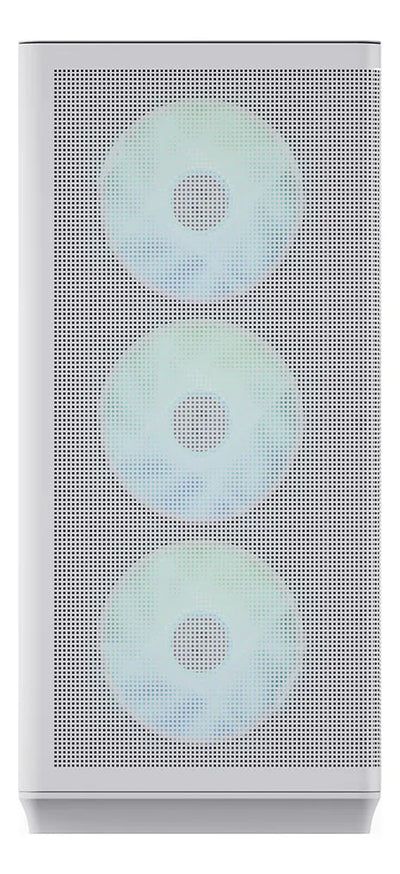 Gabinete Gamer Apnx C1 Blanco Maxima Calidad Alta Gama 4 Fan