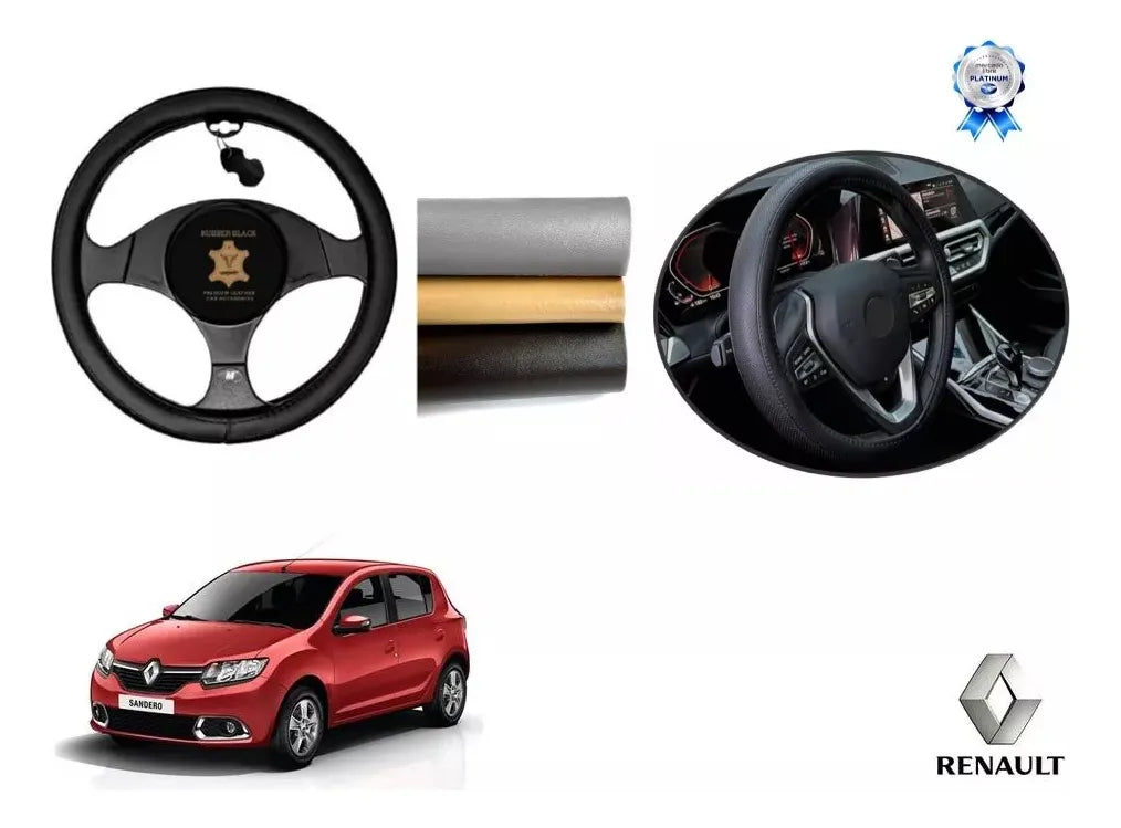 Funda Cubre Timon Cuero Renault Sandero 2014 A 2022 2023