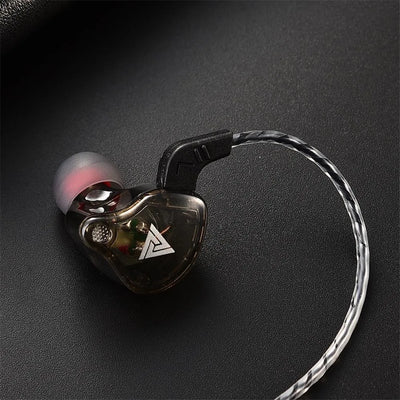 Fone de ouvido in-ear sem fio QKZ Audio AK6 AK6 negro