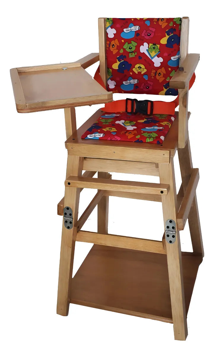 Comedor Plegable En Madera Color Rojo COMEDOR PLEGABLE