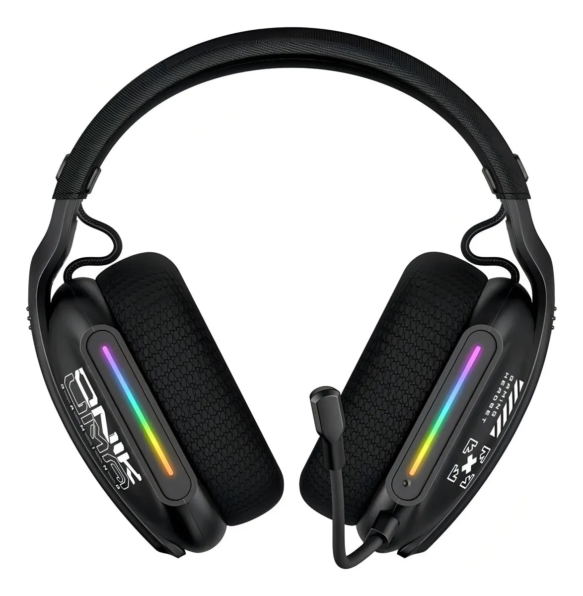 Audífonos Gamer Onikuma Gt808 Tri-mode Compatible Ps5 Color Negro