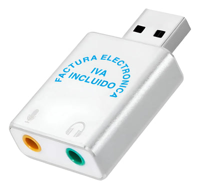Adaptador Tarjeta De Sonido Usb 7.1 Virtual Premium Externa