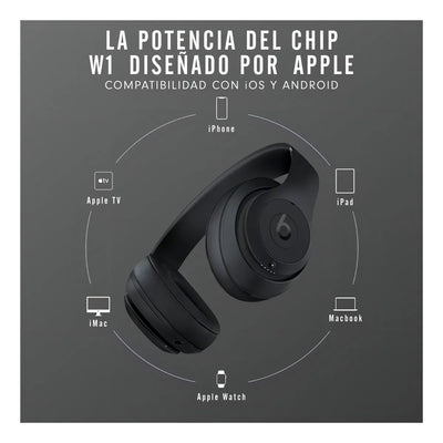 Audífonos Beats Studio³ Wireless - Matte black
