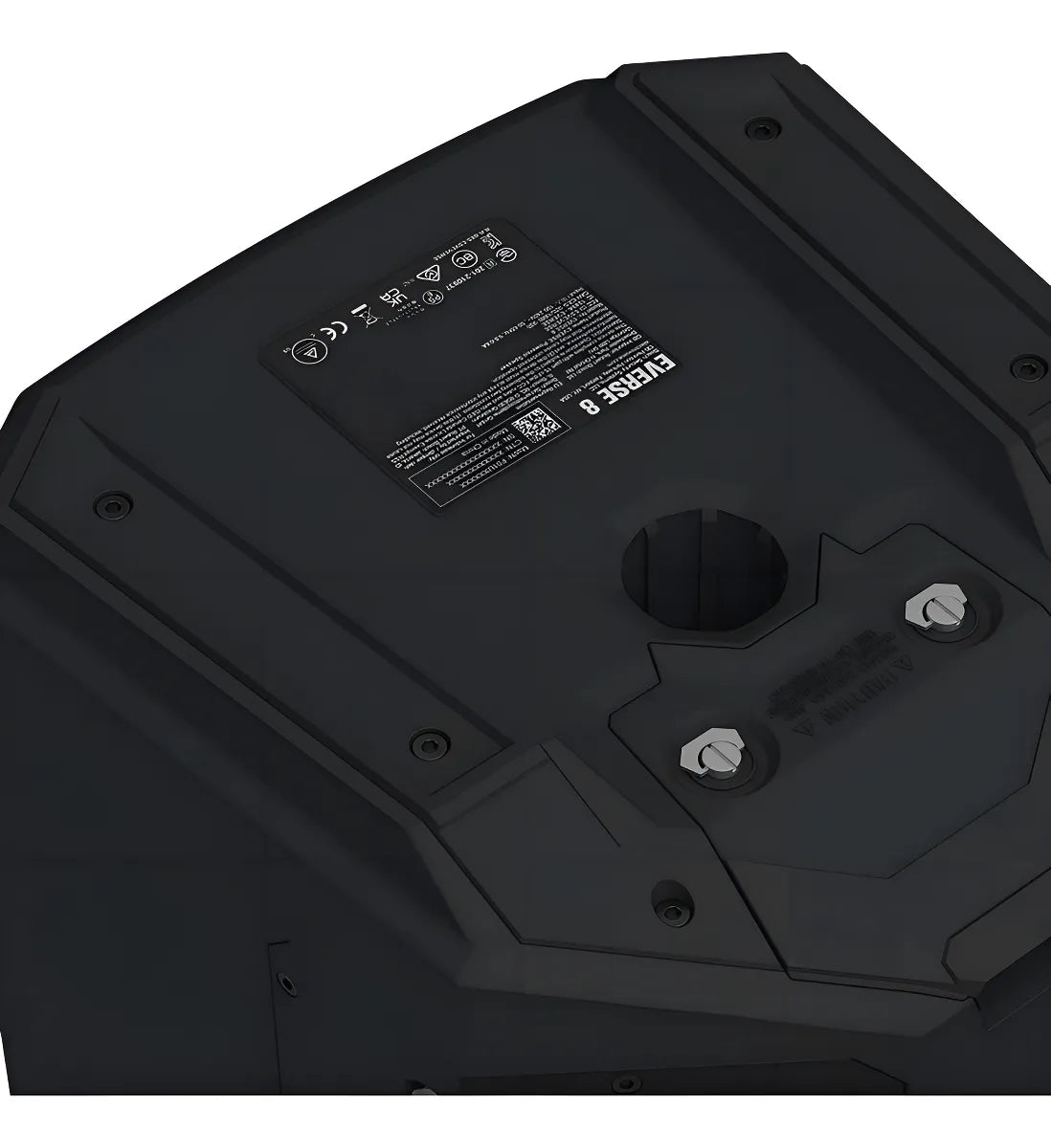 Monitor de escenario Electro-Voice Portable Everse 8 portátil con bluetooth negra