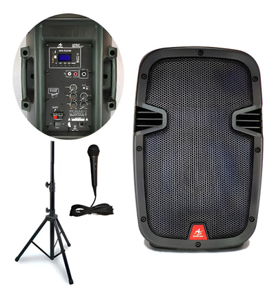 Cabina De Sonido American Sound 8 Pulgadas Portátil Negro