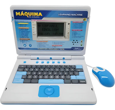 Computador Didáctico Bei Tian 246ES 66 Funciones Azul con Mouse Educativo