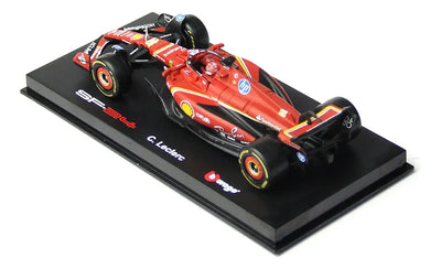Burago 2024 F1 Ferrari Sf24 #16 Charles Leclerc Fórmula 1:43 Color Rojo