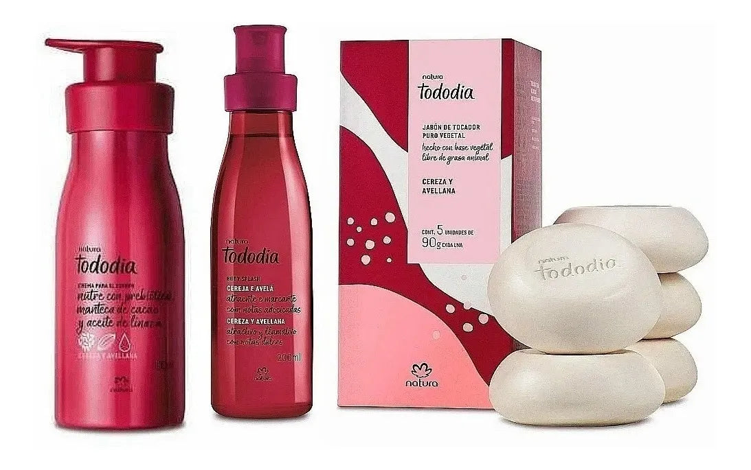 Crema, Splash, Jabones Cereza Y Avellana