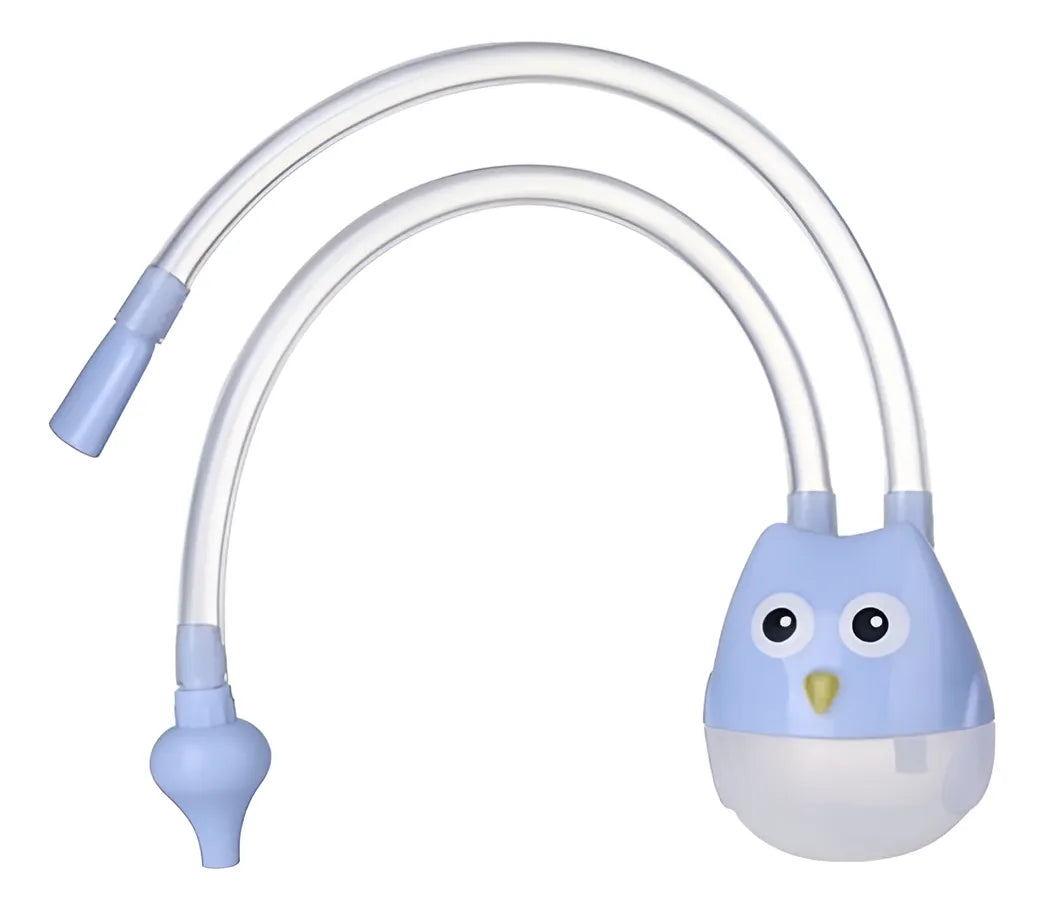 Aspirador Nasal Para Bebe Aspirador De Succión Saca Mocos Color Azul Claro