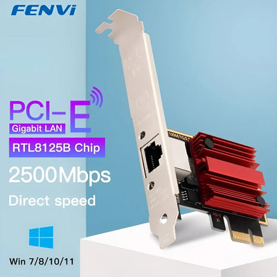 Adaptador De Red Pci Express Gigabit 1000/2.5gbps