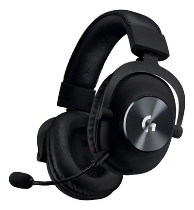 Fone de ouvido over-ear Logitech Pro X negro